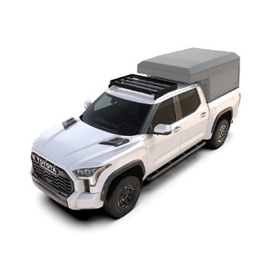 Toyota Tundra (3rd Gen) Cab Over Camper Slimline II Roof Rack Kit by Front Runner - KRTT012T