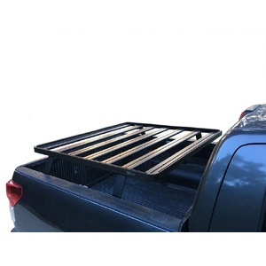Toyota Tundra DC 4-Door Ute (2007-Current) Slimline II Load Bed Rack Kit by Front Runner - KRTT956T