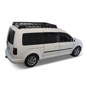 Volkswagen Caddy LWB (2015-2020) Slimline II Roof Rack Kit by Front Runner - KRVC013T