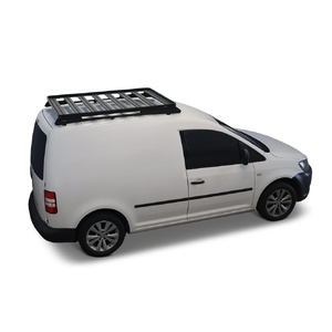 Volkswagen Caddy SWB (2015-2020) Slimline II Roof Rack Kit by Front Runner - KRVC014T