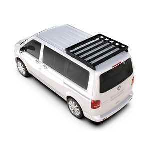 Volkswagen T5 Transporter SWB (2003-2015) Slimline II 1/2 Roof Rack Kit by Front Runner - KRVK005T