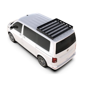 Volkswagen T6/T6.1 Caravelle Transporter SWB (2015-Current) Slimline II 1/2 Roof Rack Kit by Front Runner - KRVT016T