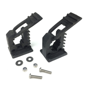 Kaon Genuine QuickFist Mini Rubber Clamps - Shovel Axe Holder - 16-32mm [Qty: 1 Pair]