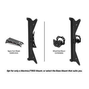 Kaon Out-Back Maxtrax/TRED Mount &amp; Spare Tyre Mount