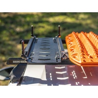 Kaon Folding Maxtrax &amp; TRED Mounting Board to suit Cross Bars [With MKII Maxtrax Pins]