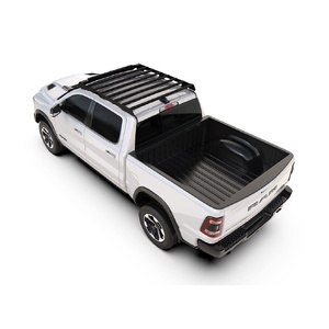 RAM 1500 5th Gen Crew Cab (2019-Current) Slimsport Roof Rack Kit / Light Bar Ready by Front Runner - KSDR003T