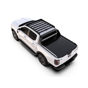 Ford Ranger T6.2 Wildtrak/Raptor Double Cab (2022-Current) Slimsport Roof Rack Kit / Light Bar Ready by Front Runner - KSFR008T