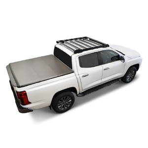 Mitsubishi Triton MV 6th Gen Double Cab (2024-Current) Slimsport Roof Rack Kit by Front Runner - KSMT002T