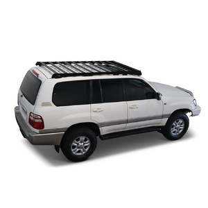 Toyota Land Cruiser 100 Series Slimsport Roof Rack Kit by Front Runner - KSTL002T