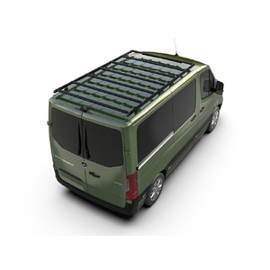 Mercedes-Benz Sprinter (L1H1/128in SWB/Standard Roof) (2006-Current) Slimpro Van Rack Kit by Front Runner - KVMS001T