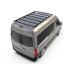 Mercedes-Benz Sprinter (L1H2/128in SWB/high Roof) (2006-Current) Slimpro Van Rack Kit by Front Runner - KVMS006T