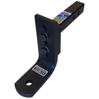 Mister Hitches Ball Mount Adjustable 12 Stage 40 X 40Mm Shank 1800Kg