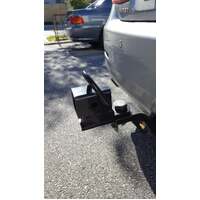 Mister Hitches Ball Mount Receiver Adaptor With Anti-Swivel Plate