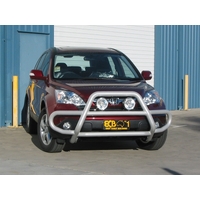 ECB Polished Midi Tube Bar to suit Honda CR-V Ex Aero Bump 02/07 - 10/12