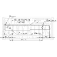 Mister Hitches Hitch Extender 14&quot;