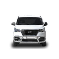 ECB Silver Hammertone Midi Tube Bar to suit Hyundai Iload 03/18 - 09/21