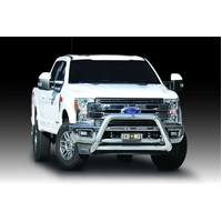 ECB Silver Hammertone Nudge Bar to suit Ford F250 Super Duty Ex Limited MY17 - Onwards