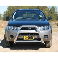 ECB Polished Nudge Bar - Series 2 to suit Ford Territory SY MKII 05/09 - 04/11