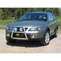 ECB Textura Black Nudge Bar - Series 2 to suit Holden Commodore VY Aventra 2003 - 2004