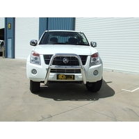 ECB Polished Nudge Bar - Series 2 to suit Holden Rodeo RA DX/LX Flares 03/03 - 12/06