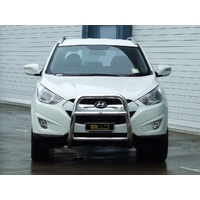 ECB Black Ripple Nudge Bar - Series 2 to suit Hyundai IX35 02/10 - 2015