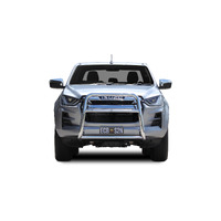 ECB Black Ripple Nudge Bar - Series 2 to suit Isuzu D-Max 2WD/4WD 07/20 - Onwards