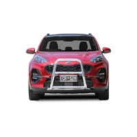 ECB Textura Black Nudge Bar - Series 2 to suit Kia Sportage 07/19 - 08/21