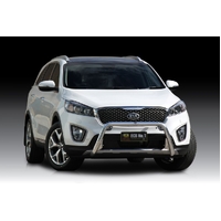 ECB Textura Black Nudge Bar to suit Kia Sorento 04/15 - 09/17