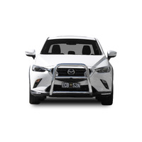 ECB Textura Black Nudge Bar - Series 2 to suit Mazda CX-3 Akari 08/18 - Onwards