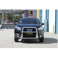 ECB Polished Nudge Bar - Series 2 to suit Nissan Dualis J10 S2 Petrol 04/10 - 12/13