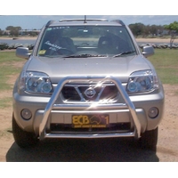 ECB Polished Nudge Bar - Series 2 to suit Nissan X-Trail T30 10/01 - 09/07