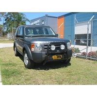 ECB Textura Black Nudge Bar - Series 2 to suit Landrover Discovery 3 04/05 - 09/09