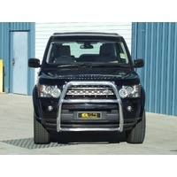 ECB Textura Black Nudge Bar - Series 2 to suit Landrover Discovery 4 10/09 - 2014