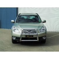 ECB Textura Black Nudge Bar - Series 2 to suit Subaru Outback 09/09 - 11/12