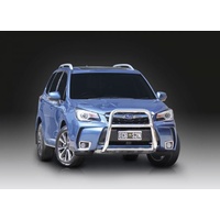 ECB Polished Nudge Bar - Series 2 to suit Subaru Forester 01/16 - 07/18