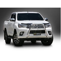 ECB Black Ripple Nudge Bar - Series 2 to suit Toyota HiLux SR5 4WD 07/15 - 05/18
