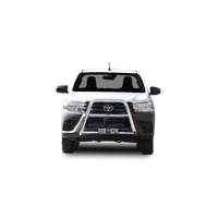 ECB Polished Nudge Bar - Series 2 to suit Toyota HiLux SR5 Wide Cab 05/19 - 07/20