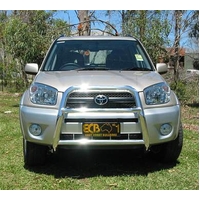 ECB Polished Nudge Bar - Series 2 to suit Toyota Rav4 07/00 - 08/03