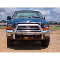 ECB Textura Black Nudge Bar - Series 2 to suit Ford F250 Super Duty 06/01 - 06/14