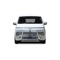 ECB Silver Hammertone Nudge Bar - Series 2 to suit Hyundai Staria-load 06/21 - Onwards