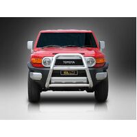 ECB Black Ripple Nudge Bar - Series 2 to suit Toyota FJ Cruiser 2010 - 12/16