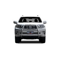 ECB Polished Nudge Bar - Series 2 to suit Toyota Prado GX 11/17 - Onwards