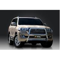 ECB Polished Nudge Bar - Series 2 to suit Toyota LandCruiser 200 Series GXL 01/16 - 06/21