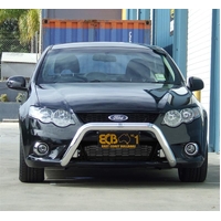 ECB Black Ripple Nudge Bar to suit Ford Falcon FG XR Ex TURBO 05/08 - 11/11
