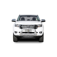 ECB Textura Black Nudge Bar to suit Ford Ranger PX MKIII 2WD Highrise 09/18 - 04/22