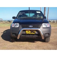 ECB Silver Hammertone Nudge Bar to suit Ford Escape 03/01 - 06/06