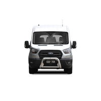 ECB Textura Black Nudge Bar to suit Ford Transit VO Cab Chassis 05/19 - Onwards