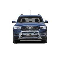 ECB Silver Hammertone Nudge Bar to suit Holden Acadia 03/19 - 12/20