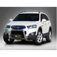 ECB Textura Black Nudge Bar to suit Holden Captiva 7 Series 2 Non Sen Mod 03/11 - 12/15