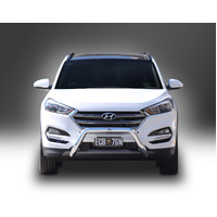 ECB Polished Nudge Bar to suit Hyundai Tucson Active X 06/18 - 12/20